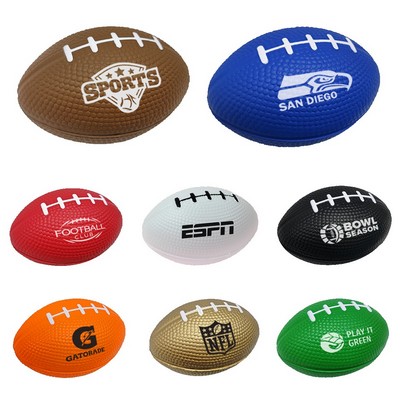 Football Stress Reliever Ball, Semi Soft And Squeezable